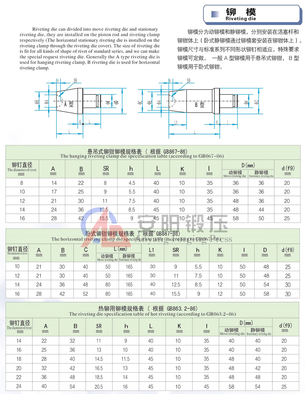 汽車鉚接機(jī)鉚接模具