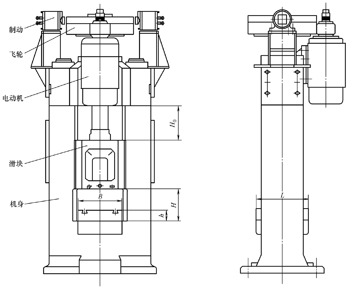 電動(dòng)螺旋壓力機(jī)